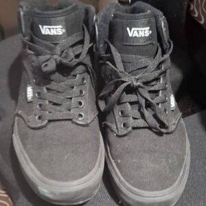 Vans Black Sneakers High-Top Suede